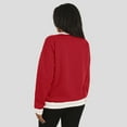 thumbnail image 5 of Women's WEAR by Erin Andrews Crimson Alabama Crimson Tide Seal Sweatshirt, 5 of 5