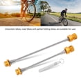 thumbnail image 2 of Road Bike AntiTheft Quickly Release Skewers Bicycles Hubs Levers Bicycles Front Rear Hubs Aluminum Alloy Bike Skewers, 2 of 9