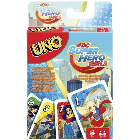 UNO DC Super Hero Girls Card Game (Best Superhero Card Game)
