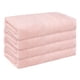 thumbnail image 1 of Toallas de baño de algodón a rayas REGALWOVEN, absorbentes, toallas para cara y cuerpo para hoteles, spa 14" x 14" rosa 4, 1 of 7
