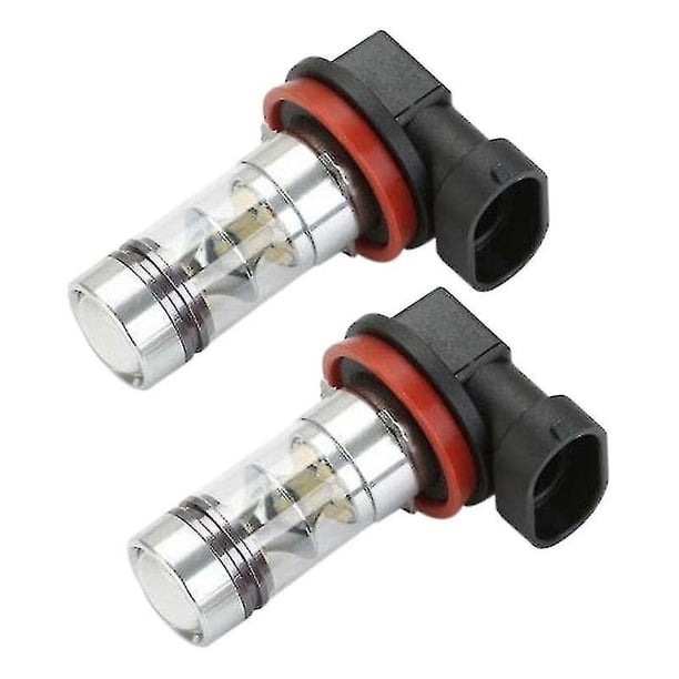 Sensores De Aparcamiento Bombillas LED Antiniebla AUXITO H8/H11/H16 - Blanca 6000K, 30W, Alta Potencia, Pack De 2 Unidades Bombillas H7 Osram