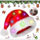 thumbnail image 1 of Christmas hat, Christmas hats, hat with LED light, Santa hat, Santa Claus hat, Christmas hat LED hat, Santa hats, Christmas hat one size for children, 1 of 5