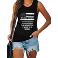 thumbnail image 4 of XCHQRTI Women's 4th of July Tank Tops Graphic USA We The People 1776 Shirts Patriotic Sleeveless Tee, 4 of 7