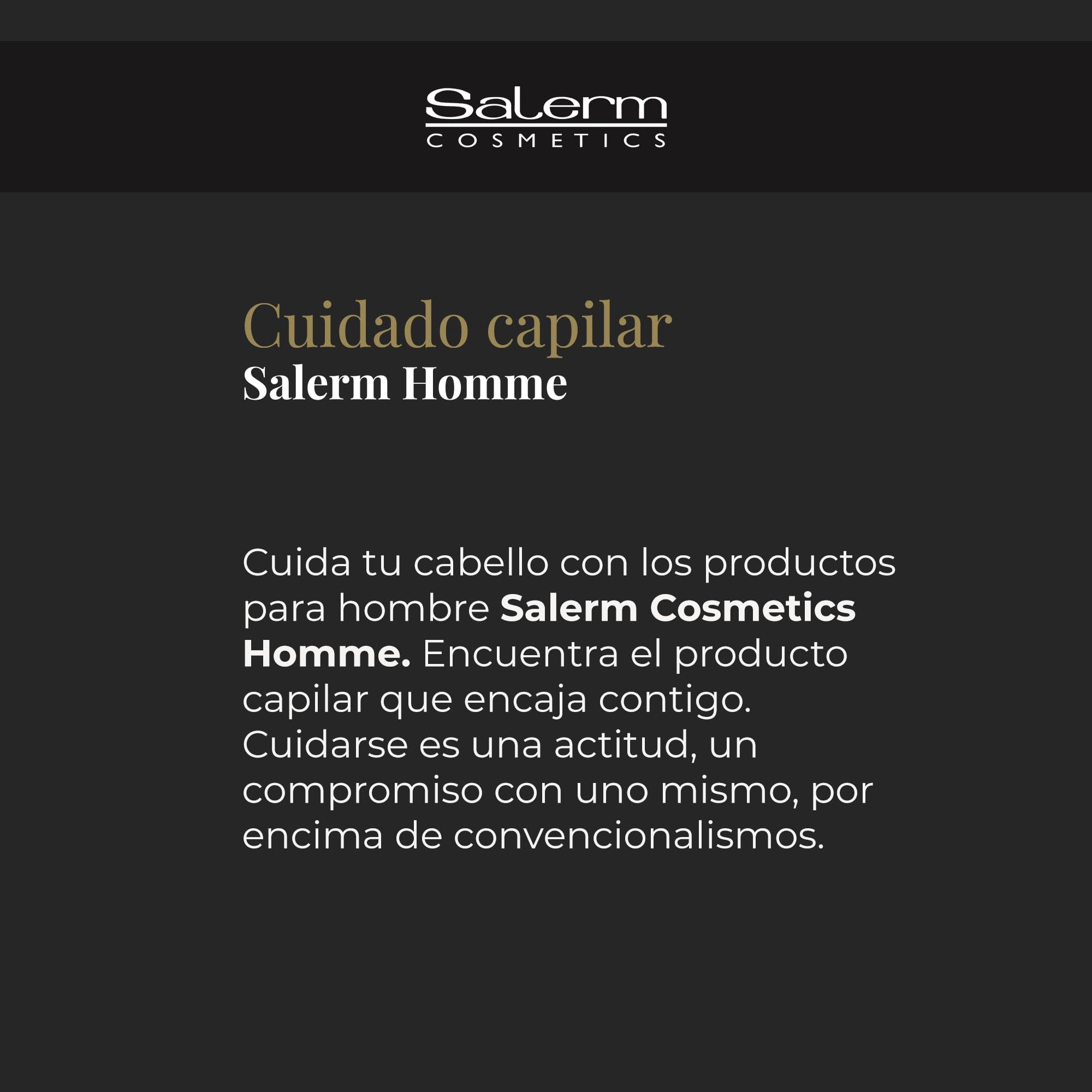 Salerm Homme Control (Pellicule) Dandruff Shampoo (9 oz)
