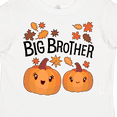 thumbnail image 4 of Inktastic Big Brother Pumpkins with Fall Leaves Boys Toddler T-Shirt, 4 of 5