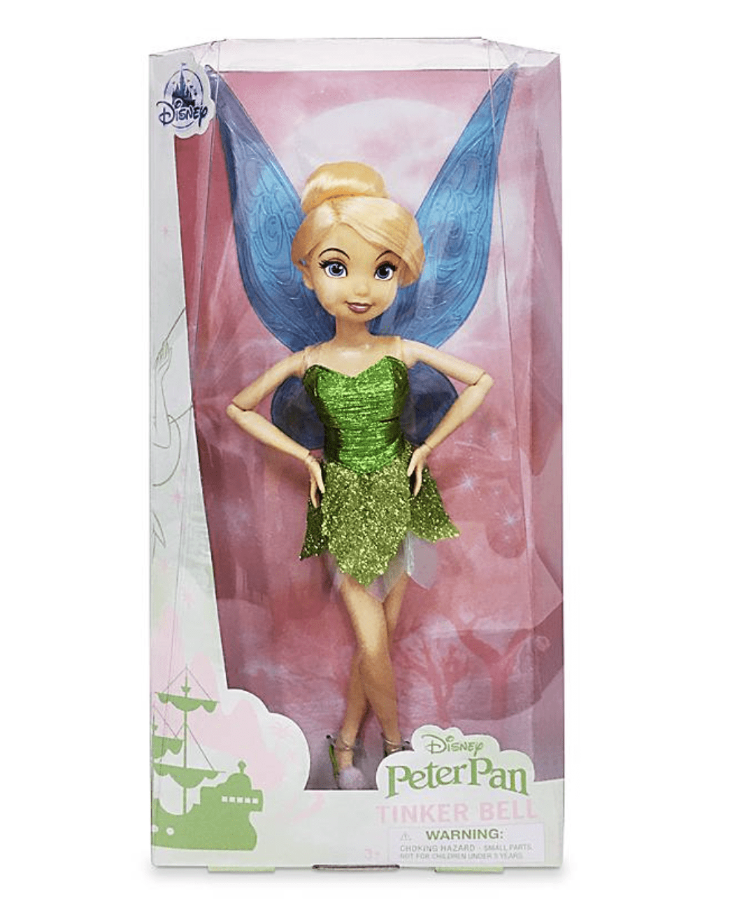 Neu Disney Ornament " Tinkerbell " Peter Pan Original Disney 