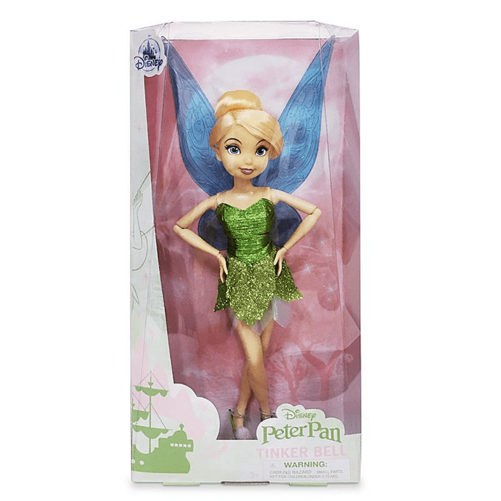 Disney Store Tinker Bell Classic Doll from Peter Pan New with Box ...