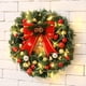 thumbnail image 5 of Corona navideña con luces, decoración navideña preiluminada, puerta de entrada, corona de pino artificial, puerta,50 cm, 5 of 5