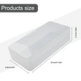 thumbnail image 4 of Boîte de Rangement en Plastique Rectangulaire Transparente avec Support pour Vis, 4 of 9