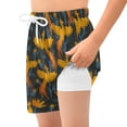 thumbnail image 4 of joogoo Phoenix Yellow Pattern Boys Swim Trunks Beach Swimsuit Shorts Boxer 12-13Y, 4 of 8