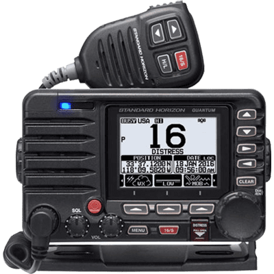 Standard Horizon GX6000 Quantum AIS Fixed Mount VHF Marine Radio with NMEA
