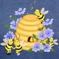 thumbnail image 3 of CafePress - Honey Bee Dance T Shirt - Womens Tri-blend T-Shirt, 3 of 4