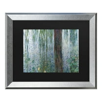 Trademark Fine Art 'Waterlillies Morning' Canvas Art by Claude Monet