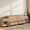 2pc 3-drawer dresser + 1pc 1-drawers nightstand, variant on LGHM 3-Piece Bedroom Furniture Set, Rattan 7 Drawer Dresser, 3 Drawers Nightstand Set of 2 with Charging Station, Natural Oak