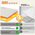thumbnail image 3 of ENOKING Warming Mat For Food, Warmer Chafing Dishes for Buffet,Food Warming Mat, Electric Silicone Food Warmers Trays for Parties Buffet 6-Level Temp 24"x15", 3 of 6