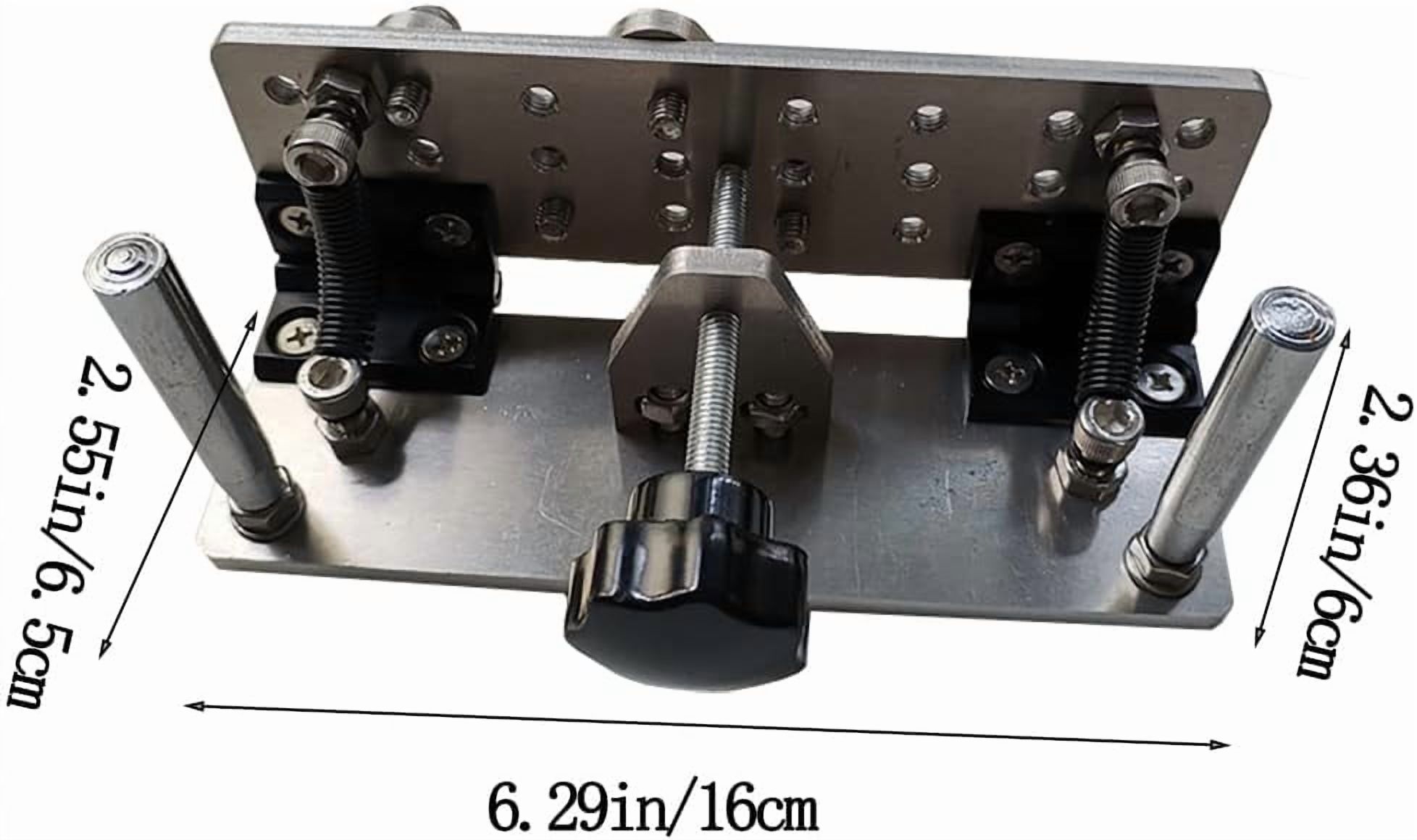Belt Grinder Knife Jig Manual Sharpener Holder Long Sharpening Locator Fixed Angle Jig for Belt Sander Belt Machine (Large)