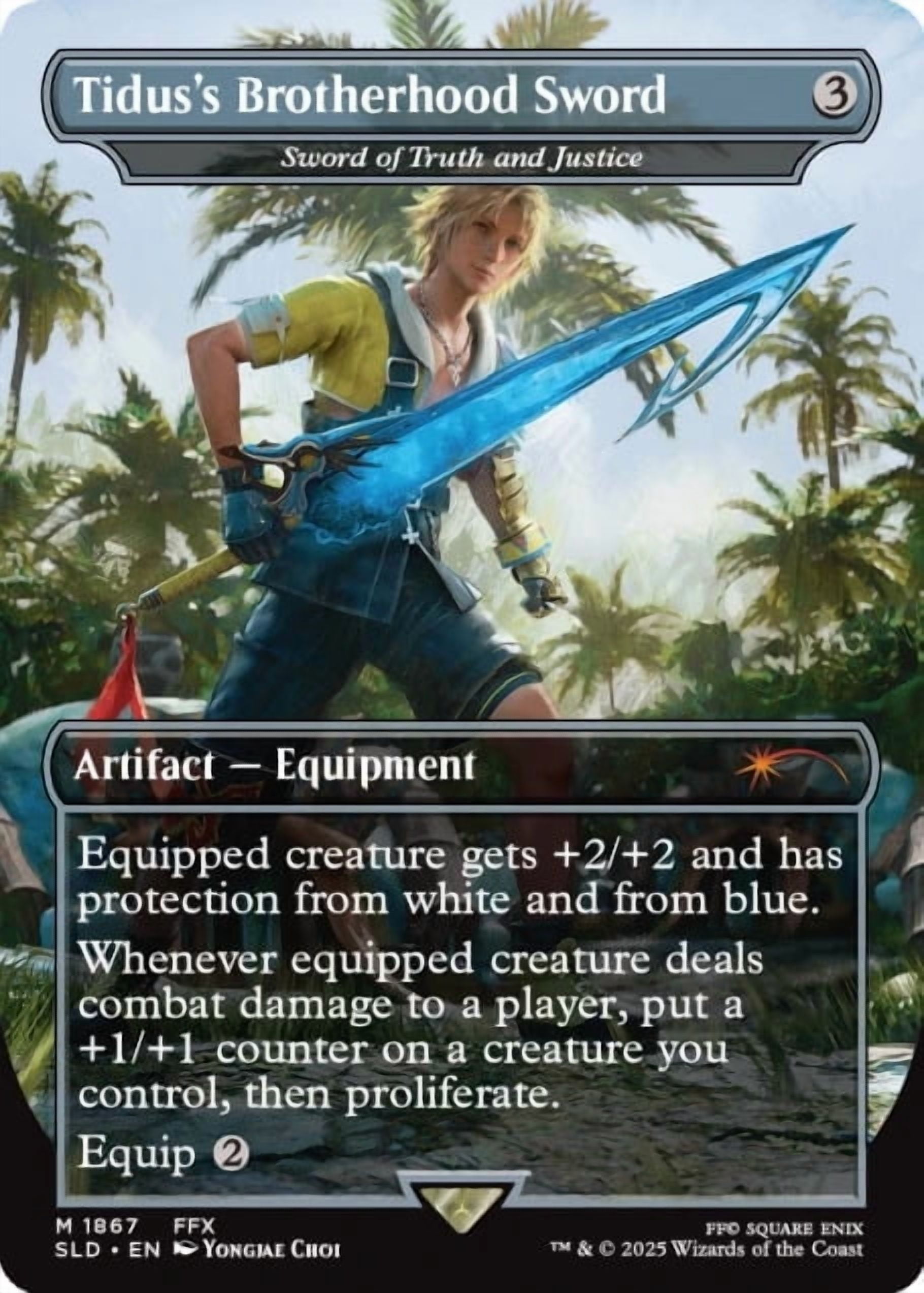 Magic the Gathering Secret Lair x FINAL FANTASY: Weapons (English