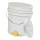 thumbnail image 2 of Cubo de miel con puerta, suministros para apicultores, almacenamiento agrícola, organizador de barriles para el hogar, cubo de aceite de soja con Blanco, 2 of 8