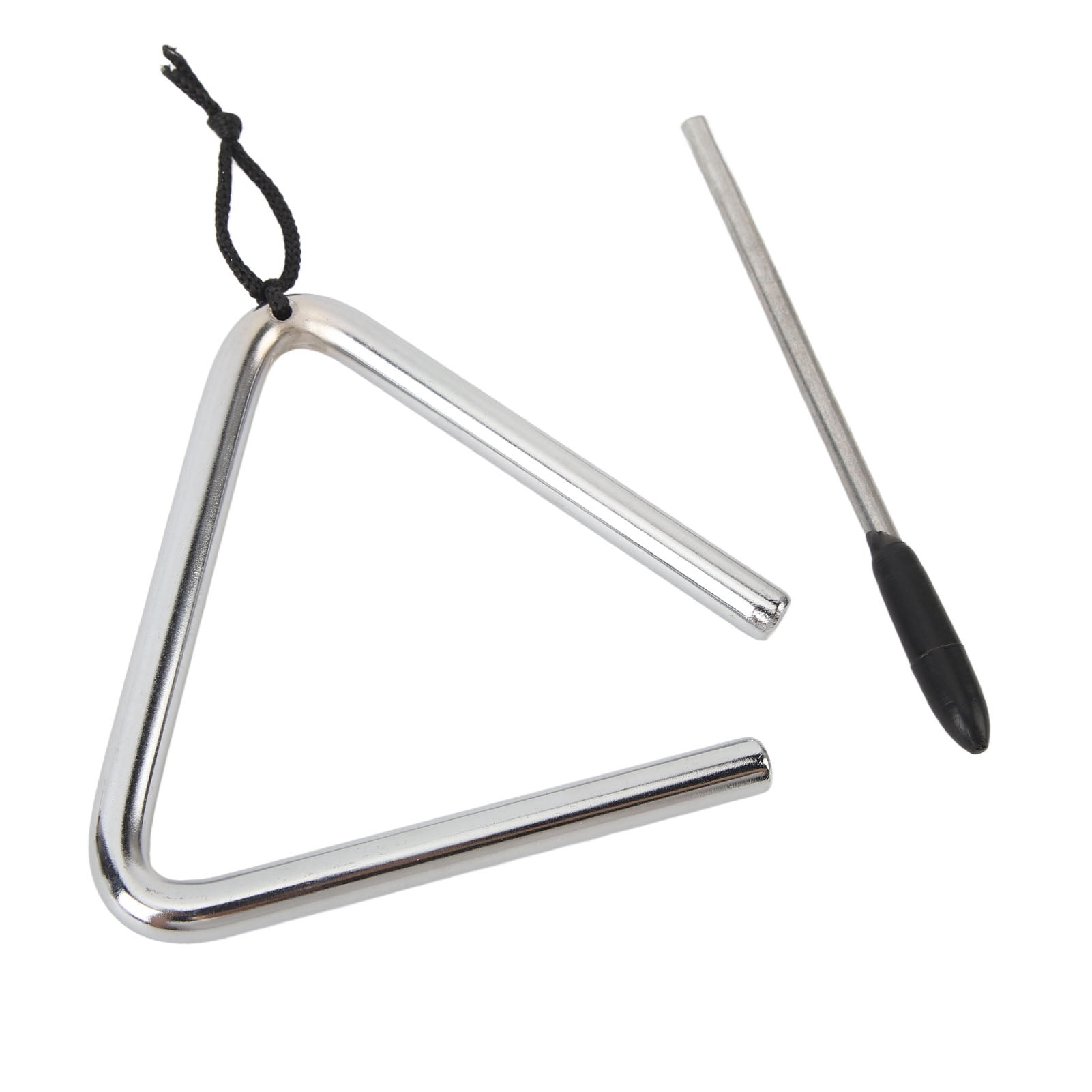 Instrument de Percussion Triangulaire, Percussion à Main Triangulaire Portable en Acier Inoxydable pour la Musique en Classe