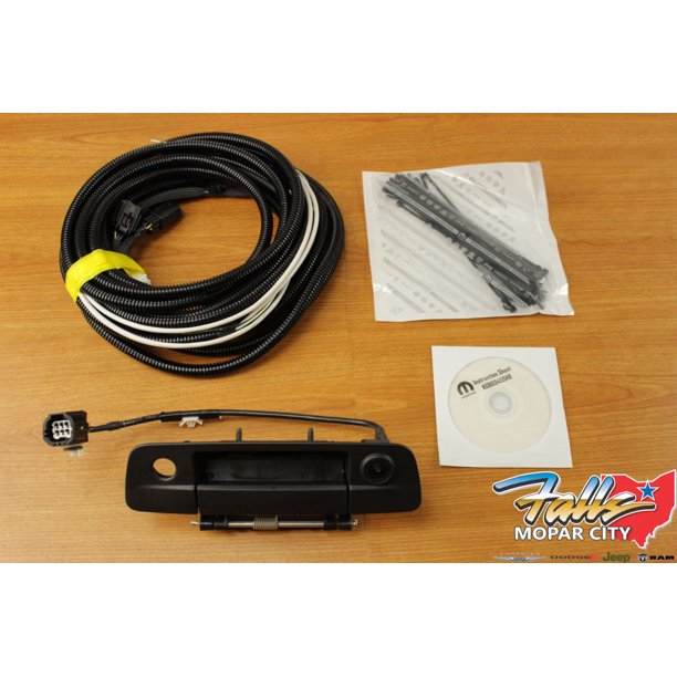 2009 2012 Ram 1500 2500 3500 Rear View Back Up Camera Kit Mopar Oem