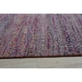 thumbnail image 3 of EORC MT889RD8X10 Hand-Knotted Natural Silk Natural Silk Grass Design Rug, 8' x 10', Red Mix Area Rug, 3 of 5