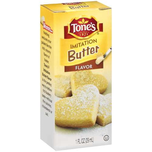 Tone's Imitation Butter Flavor, 1 fl oz