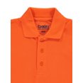 thumbnail image 2 of Cookie's Boys' Pique Polo Shirt - orange, 2t (Toddler), 2 of 5