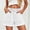c01White, variant on Jeans for Women Stretchy High Waisted Denim Shorts Drawstring Pockets Casual Fashion Summer Vacation Short Jorts White XXL