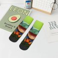 thumbnail image 7 of Naloa Tree Frog Ankle Socks for Women Non Slip Socks No Show Socks Classic Low Cut Casual Socks Casual Socks, 7 of 7