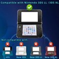 thumbnail image 3 of OSTENT Protective Clear Crystal Hard Guard Case Cover Skin Shell for Nintendo 3DS XL LL Color Clear White, 3 of 7