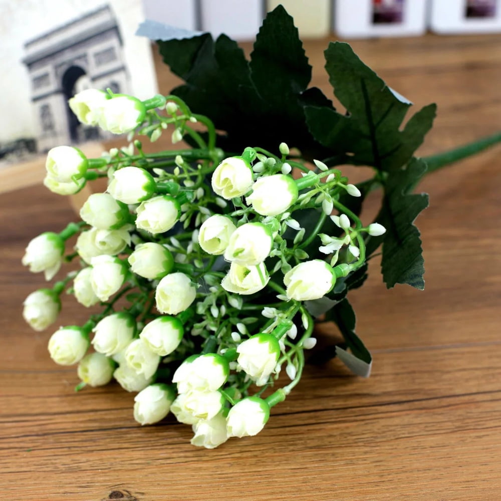 Details about   36HEADS ARTIFICIAL SILK FLOWER BUNCH Wedding Party Home Bouquet DIY#tvs