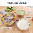 thumbnail image 6 of 1Piece Stainless Steel Bowl Double Layer Insulation Noodles Soup Rice Bowl Fruit Bowl Food Container Bowl Home Kitchen Accessories, 6 of 8
