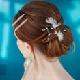 thumbnail image 4 of Pince à Cheveux en Strass pour Femmes, Pince à Cheveux Décorative en Métal, 4 of 4