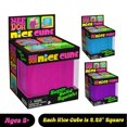 thumbnail image 4 of Fidget Toy Stress Cube Squishy Fidget Toys for Relaxation Sensory Fidget Toy Fidget Ice Cubes-Square Shape with Filling in purple, 4 of 7