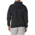 thumbnail image 3 of Hanes Mens ComfortBlend EcoSmart Pullover Hoodie Sweatshirt, 5XL, Black, 3 of 4