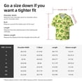 thumbnail image 5 of Disketp Men's Hawaiian Funny Frogs Print Shirts Button Down Holiday Beach Shirts-Medium, 5 of 5