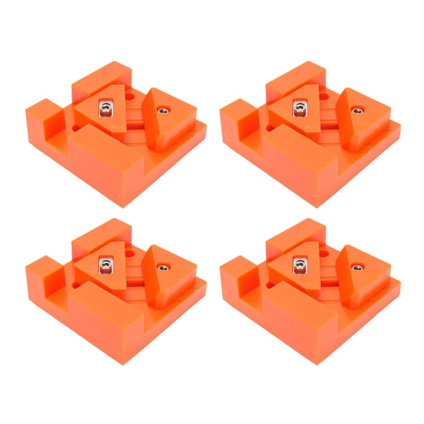 Abrazaderas Para Cajas De Carpintería, 4 Piezas De Acero Inoxidable Multiusos, 2 Modos, Abrazaderas De Esquina Para Carpintería Para Cajones