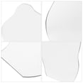 thumbnail image 4 of 5pcs Irregular Mirror Sheet DIY Home Mirror Decorative Mirror Sheet Irregular Mirror Disc, 4 of 6