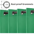 thumbnail image 2 of Rideaux Intérieurs Extérieurs pour Patio \ Panneau de Rideau à Oeillets Bloquant le Soleil pour Intimité, Rideaux Résistants aux Intempéries pour Gazebo, Véranda avant, Pergola, Kaki G x H Panneau, 2 of 8
