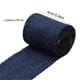 thumbnail image 5 of Bewildely 1 rollo de cintas de yute, accesorios de ropa, cinta de ropa cómoda para regalos, decoraciones de para fiestas, vacaciones, Morado oscuro 6*200cm 20piezas, 5 of 6