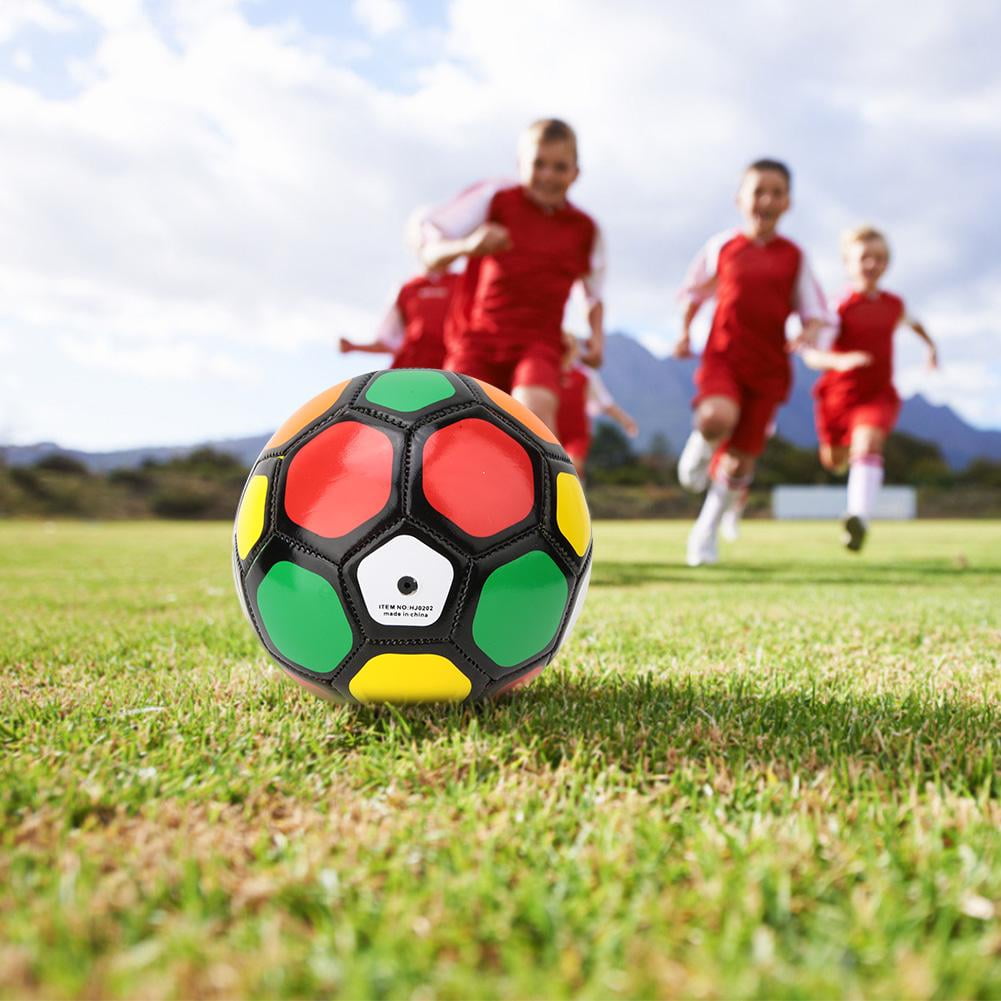 02 Woyisisi Children Outdoor Play Training Size #2 Soccer Ball Kid Sport Match Football 13cm/5.1inch