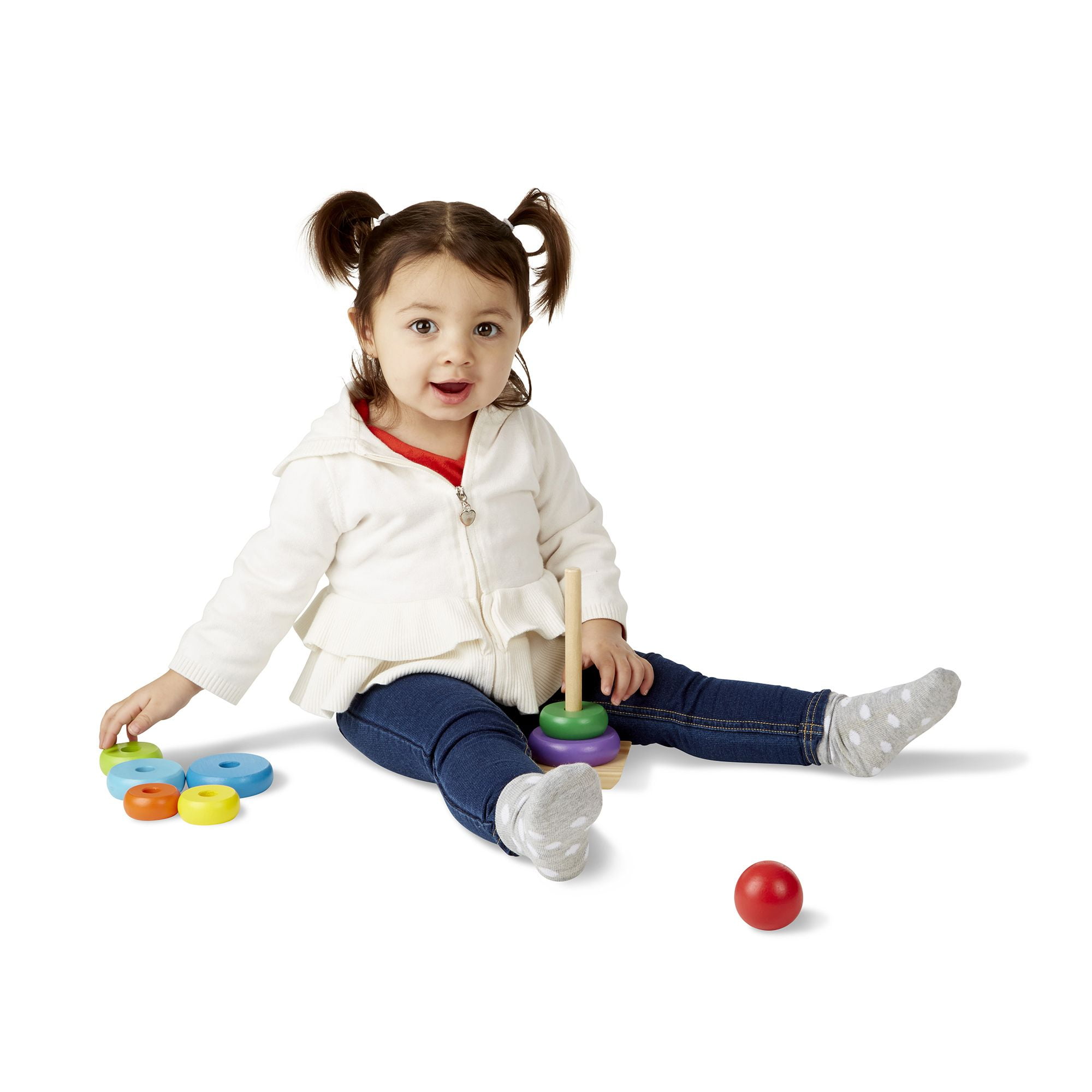 melissa and doug wooden stacking rings