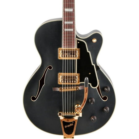 D'Angelico Deluxe 175 Electric Guitar - Matte Midnight