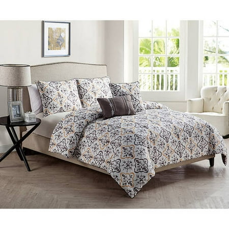 DISCONTINUED VCNY Home Liliana 5-Piece Bedding Comforter Set