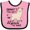 Pink and Black, variant on Inktastic Granny's You Say Alpaca My Bags Boys or Girls Baby Bib