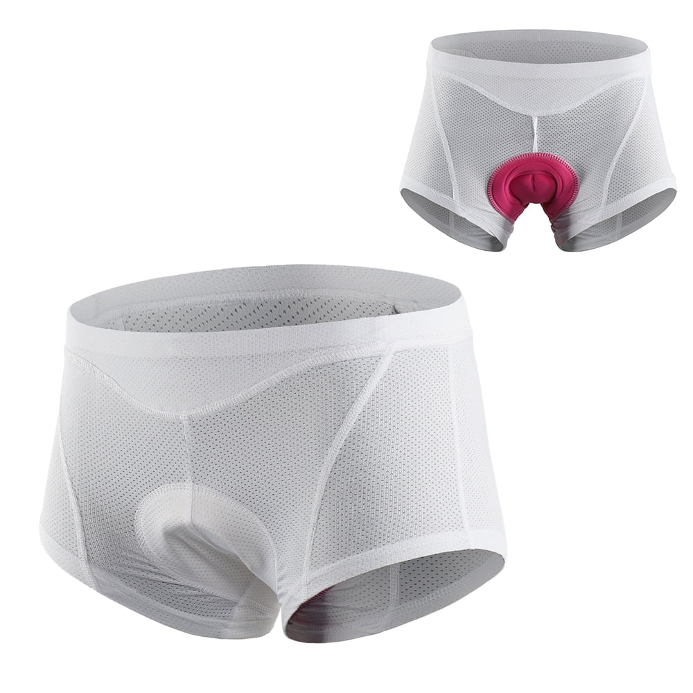 Men's Women's Cycling Underwear Shorts 3D Gel Padded Bike Bicycle Undershorts US 