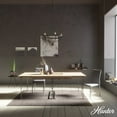 thumbnail image 3 of Hunter - Merlin 5-light Noble Bronze, Medium Size Chandelier, Dimmable, Industrial Style, Empire Shaped, for Bedrooms, Dining, Living Rooms - 19794, 3 of 7