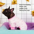thumbnail image 5 of KYEESE Dog Pajamas, Pink with Unicorn Pattern Dog Pjs, Dog Pajamas for Small Dogs, L, 5 of 8