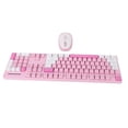 thumbnail image 1 of Combinación De Teclado Y Ratón Inalámbricos, 800, 1200 Y 1600 DPI, Teclado Ergonómico Inalámbrico Para Ordenador 2,4 Ghz, Modo Suspensión Inteligente, Teclas Altas Y Bajas, 1 of 7