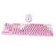 thumbnail image 1 of Combo De Teclado Y Mouse Inalámbrico, 2.4g Conjunto De Mouse Inalámbrico De Teclado Con Enchufe De 10 M De Rango Y Reproducción De Diseño Ergonómico Modo De Suspensión, 1 of 7
